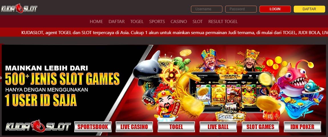 Kudaslot Situs Judi Slot Online Terbesar Paling Mudah Menang